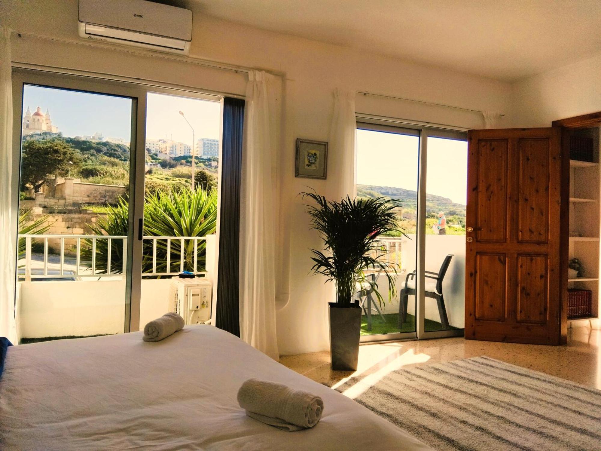Close To Beach Unique & Cozy Apartment 3 Balconies Country Views Mellieha Exterior photo